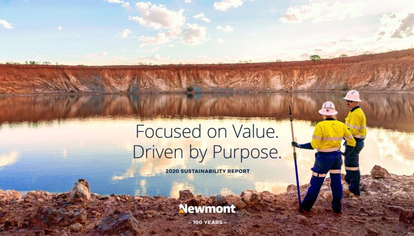 newmont 2020 sr cover