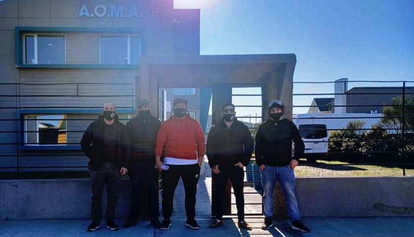 trabajadores mineros agrupacion 27 de julio de aoma