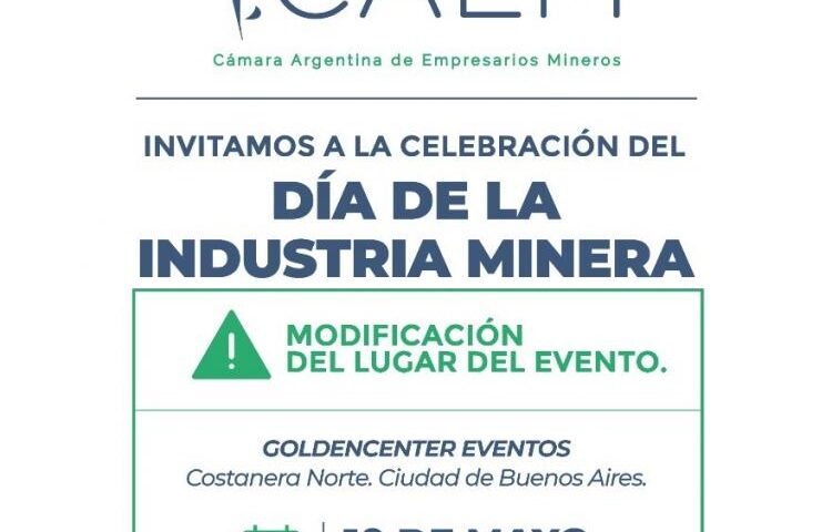 caem informo que finalmente el dia de la mineria se celebrara en la ciudad de buenos aires