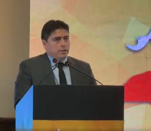 Claudio Vidal palabras en la inauguracion