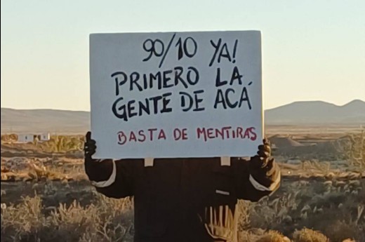 Santa Cruz. Más presión…desocupados denuncian crisis social, incumplimiento de la Ley 3.141 y reclaman mayor control sobre la minería