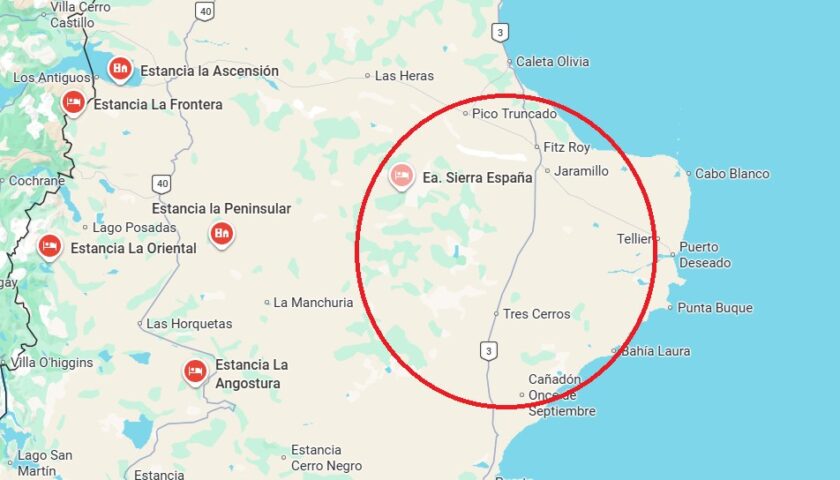 Estancias Sierra España La porteña y otras
