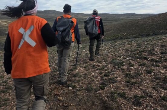 Geologos en Cerro Negro