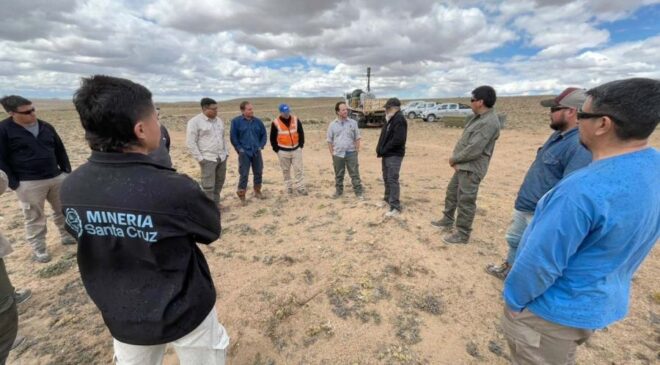 Inicia perforacion proyecto EL Aguila