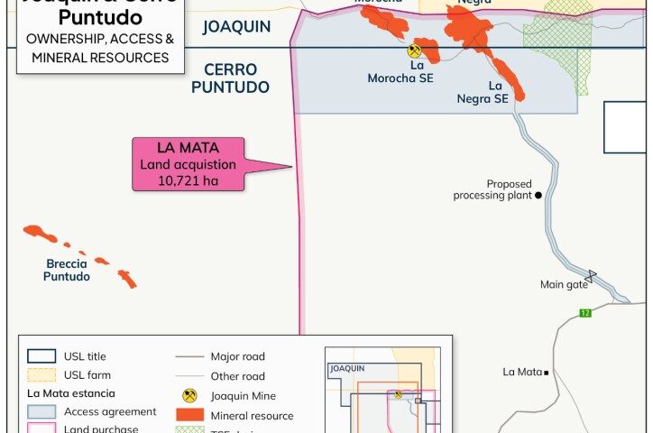 La mata adquisición Joaquin Cerro Puntudo