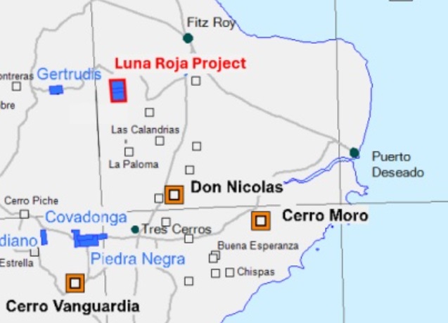 Luna Roja mapa