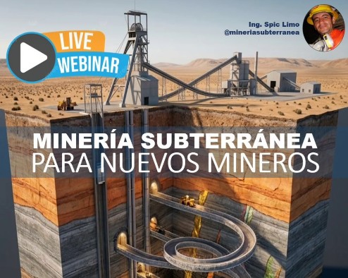 Mineria subterranea webinar
