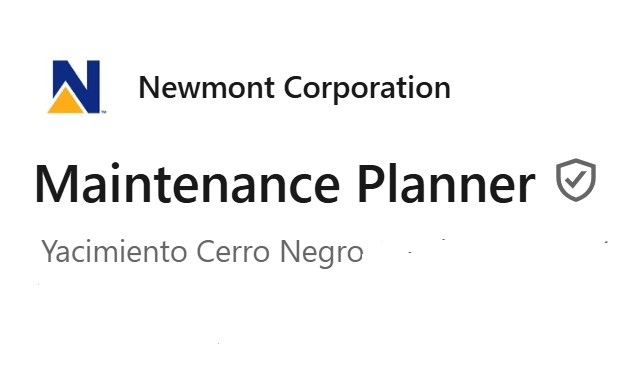 Newmont Planificador de mantenimiento