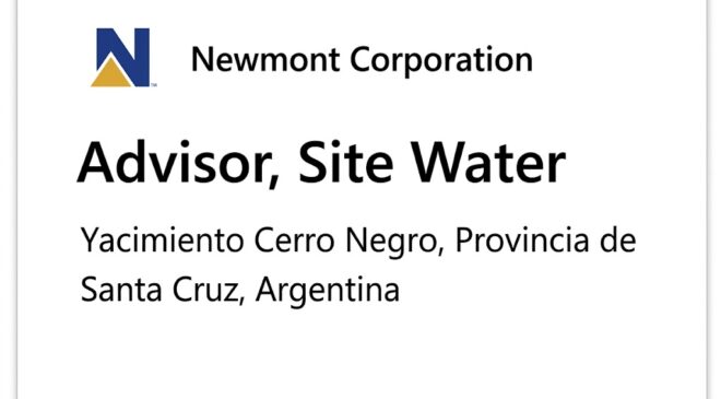 Newmont oportunidad laboral