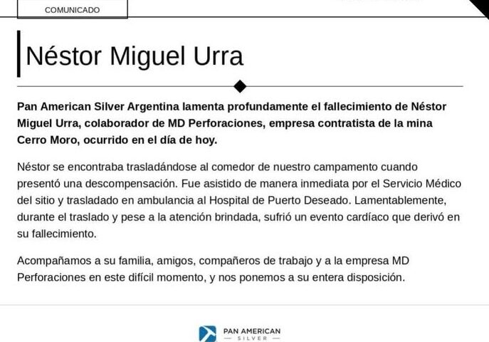 PAS comunicado