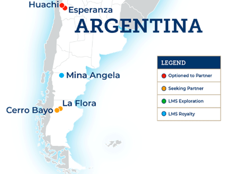 Proyectos de Latin Metals Inc en Argentina Proyectos de Latin Metals Inc en Argentina