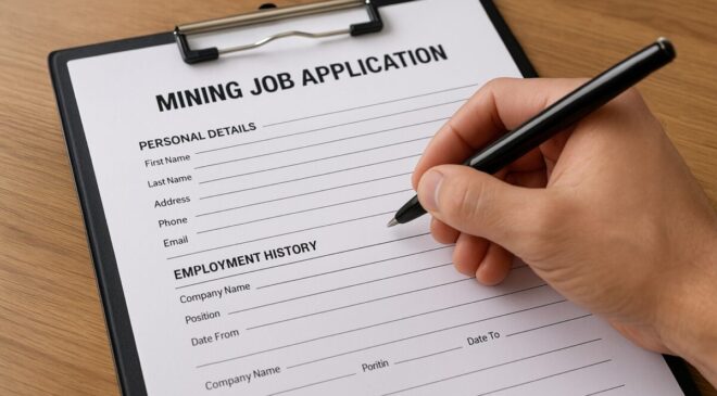 Trabajo minero CV