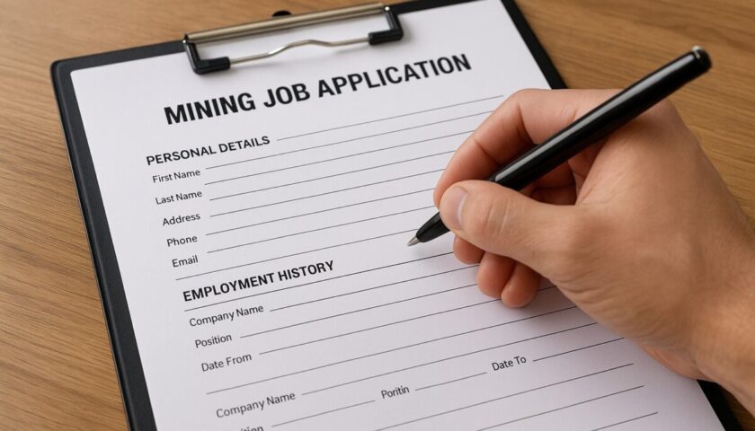 Trabajo minero CV