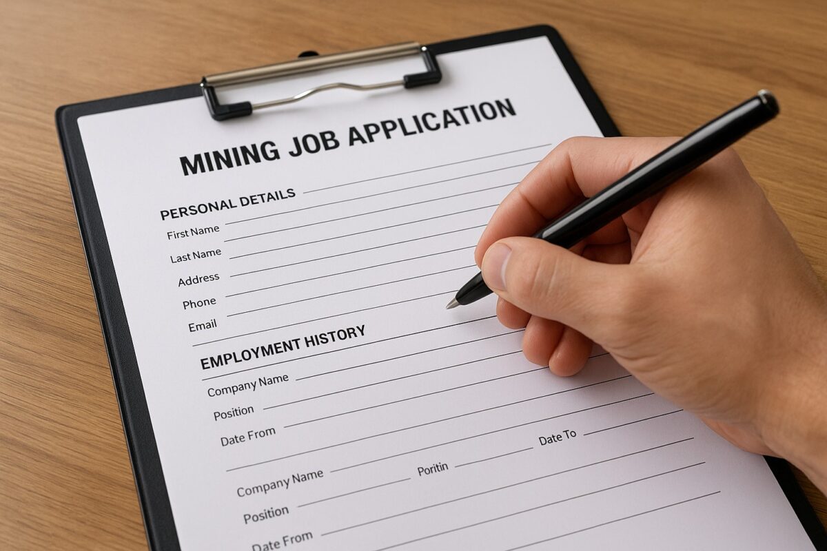 Trabajo minero CV