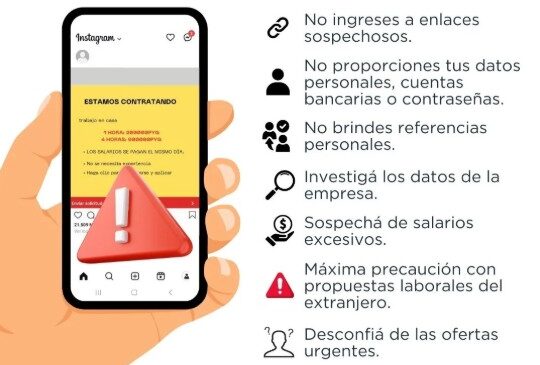 falso trabajo
